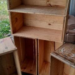 旧家 蔵出し 木製 収納付ベンチ レトロ ヴィンテージ 札幌市 中央区