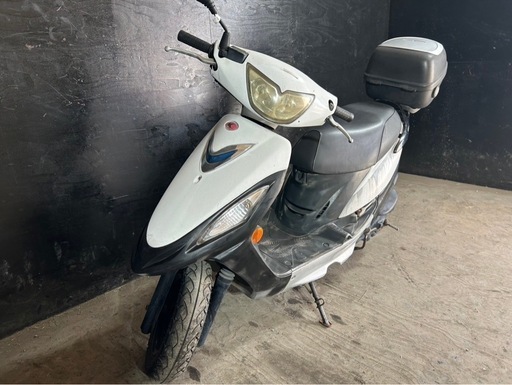 ★支払い総額3.5万円★買取強化中！査定無料！キムコ　Vリンク125S 激安小型入荷しました♪リアボックス付き！サイスタ付き！加速良好♪