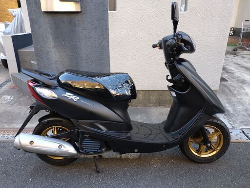 燻黒深闇】ヤマハ JOG-ZR(SA58J)4ST-FI車 2017年式! 燻黒