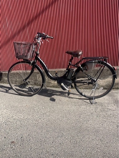 575 ヤマハ新機種電動アシスト自転車pasBabby20インチブラックアルミ