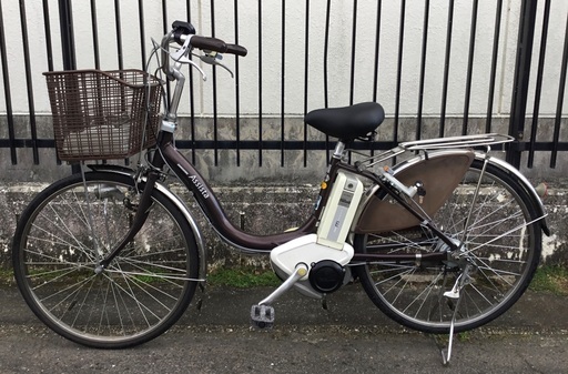 整備済＞ブリヂストン・アシスタ・24インチ・電動アシスト自転車・鍵は