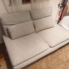 逢田梨香子 クッション 値下げ承ります】IKEA ソーデルハムン 廃盤カラー：ホワイト ソファ