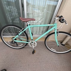 WEEKEND BIKES 26吋クロスバイク アルミ/7speed/ライトグリーン