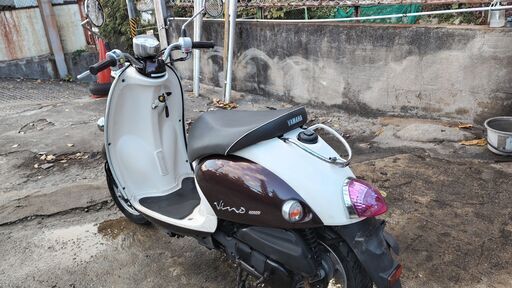 ⭐ヤマハビーノFI SA37J ブラウン タイヤ前後新品 インジェクション