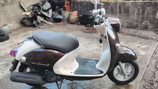 ⭐ヤマハビーノFI　SA37J　ブラウン　タイヤ前後新品　インジェクション　原付バイク ⭐ヤマハビーノFI SA37J ブラウン タイヤ前後新品 インジェクション