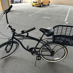 自転車 ストリートコンバート26型緑