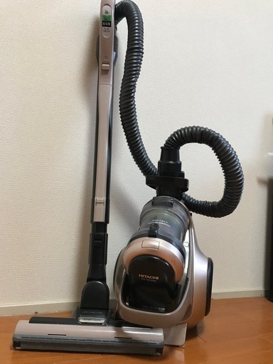 HITACHIキャニスター掃除機 シルバー