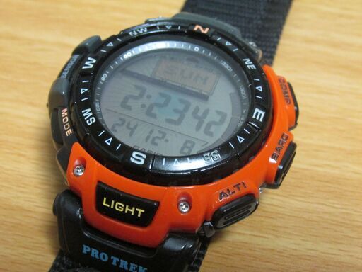美品】プロトレック PRG-40⑧ オレンジ Yahoo!オークション - 「プロ 