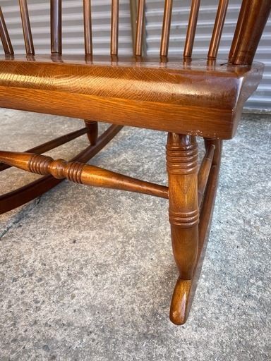 札幌【飛騨産業 彫刻 ロッキングチェア ネバダ 穂高】クッション1組