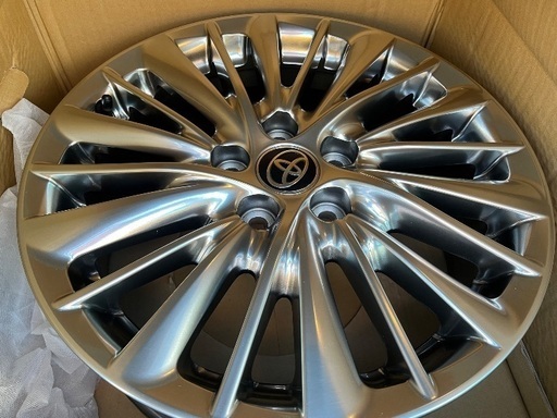 アルファード30系後期純正17インチタイヤホイール4本セット