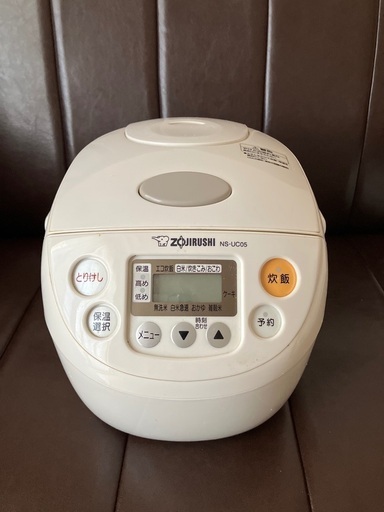 象印 IH炊飯ジャー NP-GL05 ３合炊き 23年製（中古） 象印 IH炊飯ジャー NP-GL05 3合炊き 23年製（中古） 象印 IH炊飯