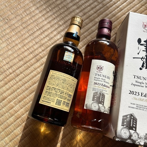 山崎12年 津貫2023 限定 ウイスキー ウィスキー 山崎12年白州竹鶴余市嘉