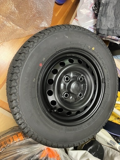 ダイハツ純正 アトレー 12インチ スチールホイール 4個セット新車外し 