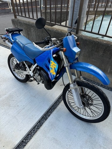 スズキTS200R 実働 自賠責あり 希少 2st 激速 長野