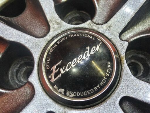 HOT STUFF Exceeder ホットスタッフ エクシーダー 14インチ 4本 