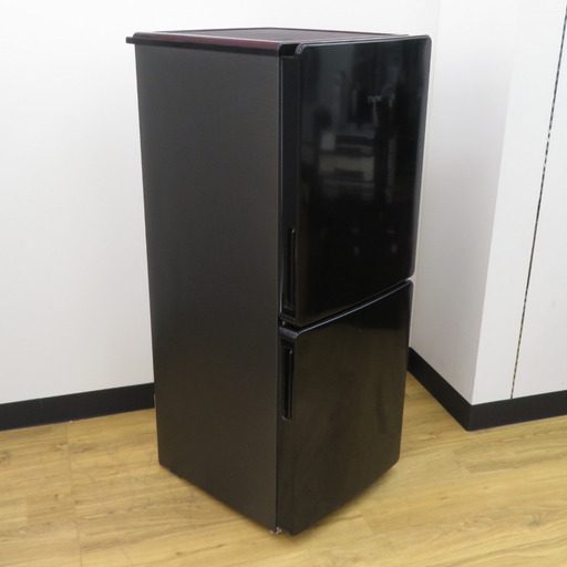 Haier 2ドア冷蔵庫 ブラック 一人暮らし ハイアール 独り暮らし用 2