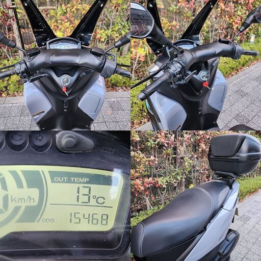 【普通免許仕様もOK】トリシティ155ABS 走行1.5万km台 自賠責保険付 ロングスクリーン/トップケース★TRIX★ 普通免許仕様もOK】トリシティ155ABS 走行1.5万km台 自賠責保険付 ロング