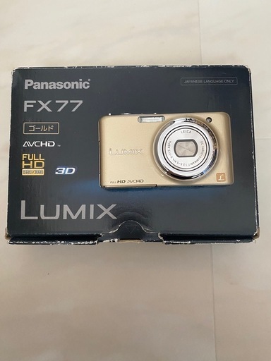 【ほぼ未使用】Panasonic ＬＵＭＩＸ DMC-FX77 デジタルカメラ