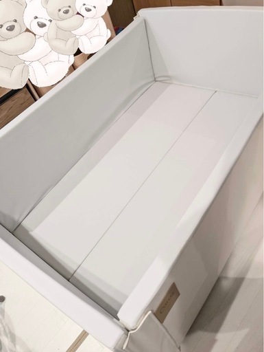 Caraz サークルマットベビーサークル 128x88x44cm Caraz サークル