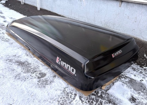 札幌市内配送可 美品 INNO イノー シャドゥ BRQ124 ルーフボックス 