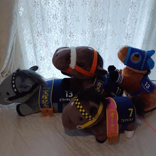 東京都内・神奈川県内無料配送致します】競走馬ぬいぐるみ