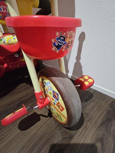 値下げ】アンパンマン三輪車 美品✨お買い得‼️お値下げ不可