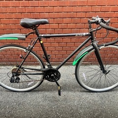 ○新車○ジモティー特価 27型6段変速付き街乗りクロスバイク 新大阪