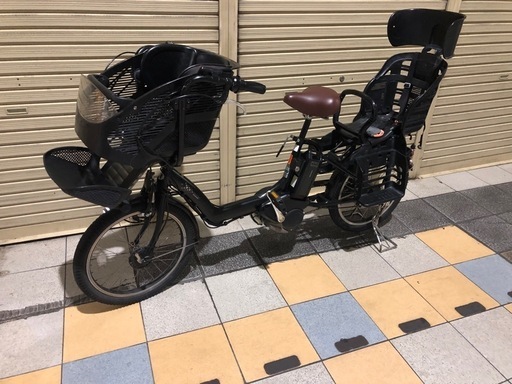 1年保証 送料無料 ハイディ2 26インチ 3人乗り 紺色 電動アシスト