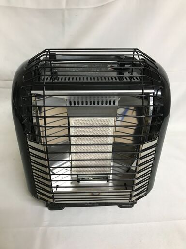【北見市発】グリーンヘッド カセットボンベ式ポータブルヒーター GCP-221 2012年製 黒 暖房器具 防寒対策 キャンプ アウトドア (E3146wY)