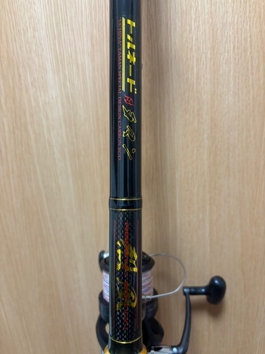 烈風竿、打ち込み、 トルネードタマン烈風 PREMIUMEDITION 450/500 8号