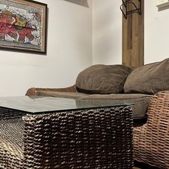 アジアン ソファーの中古が安い！激安で譲ります・無料であげます  