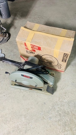 RYOBI 切断機 C-307 始動確認済み