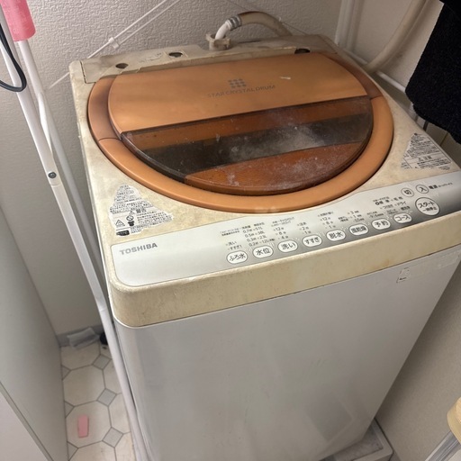 TOSHIBA 洗濯機6kg (しほ) 富田の生活家電《洗濯機》の中古あげます  