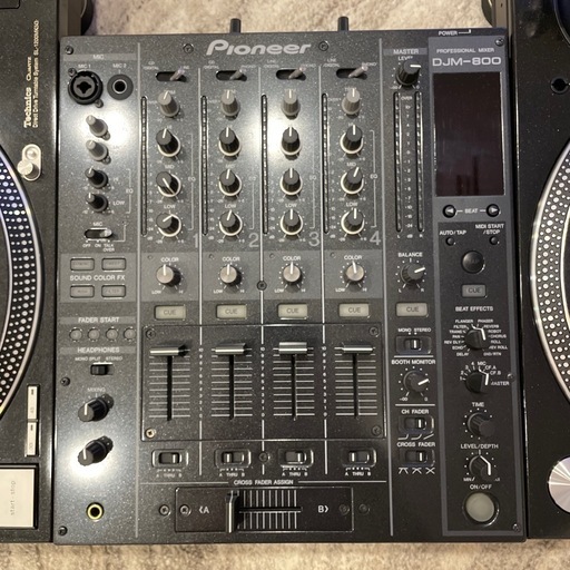 DJセット　ターンテーブルセット DJ SET（ターンテーブルセット)