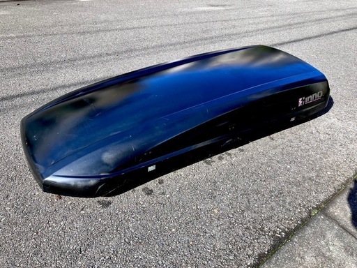 INNO ルーフボックス BR1200BK 両側開閉モデル ベースキャリアもお付け 