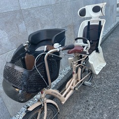 前後OGK付　電動自転車【受渡し者決定】 前後OGK付 電動自転車【受渡し者決定】