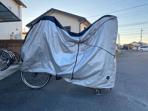 9/20で終了。両輪駆動26インチ電動自転車。走りながら自動充電