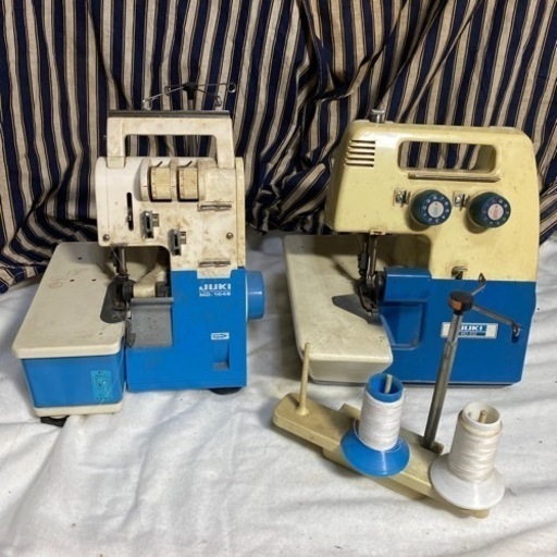 T5】Juki☆ミシン2台セット☆MO-202☆MO-104S ジャンク品 ロック