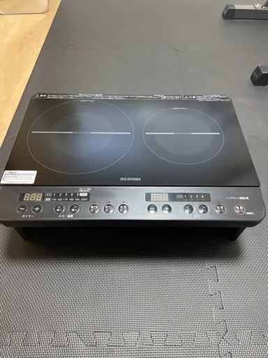 ジモティ来店特価!!　　IHコンロ　アイリスオーヤマ　IHK-W13S　2023　　J-1159 ジモティ来店特価!! IHコンロ アイリスオーヤマ IHK-W13S 2023 J-1159