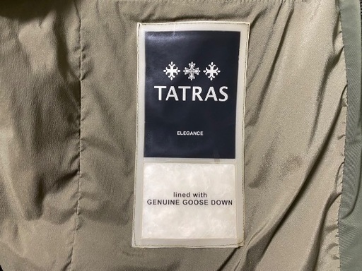 TATRAS★ダウン