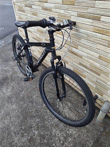 シマノ18段変速MTB マウンテンバイク 26インチ キャンプ用 美車 室内