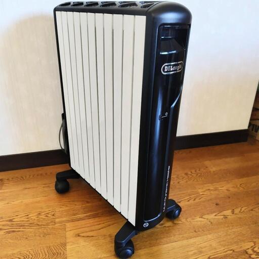 デロンギ オイルヒーター リモコン付き MDH15-BK デロンギ オイル