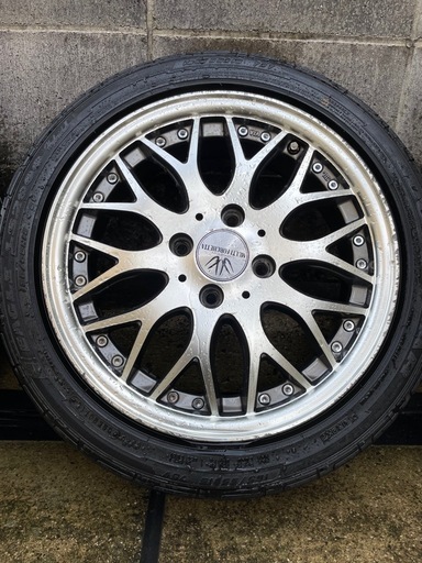 ロクサーニ、15インチ、5j 15インチ 5J PCD100 メッシュ ホイール