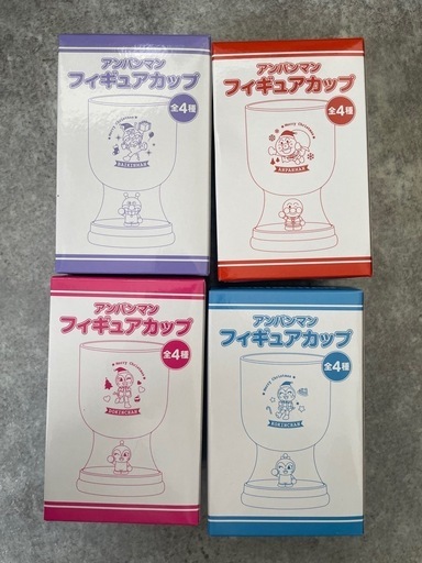 アンパンマン　アサヒ飲料　フィギュアカップ