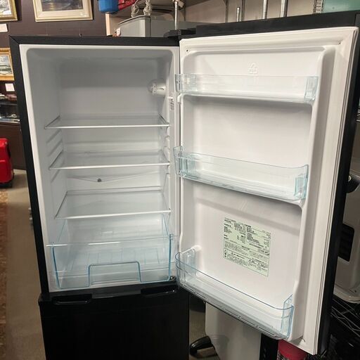 アイリスオーヤマ 2023年製 ノンフロン冷凍冷蔵庫 162L IRSE-16A-B