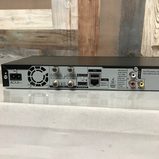 即日受渡❣️パナソニックHDD1TBブルーレイレコーダー2番組同時録画4K
