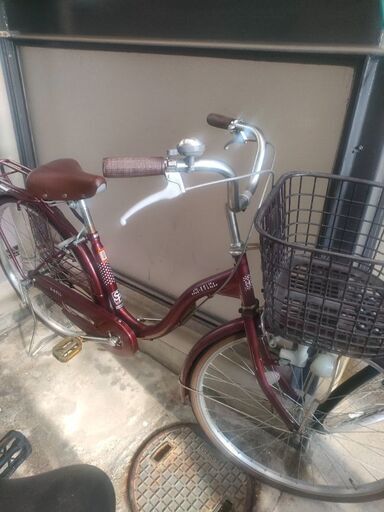 ☆ジモティ割あり☆ 軽快車 26 茶 クリーニング済み TJ1010