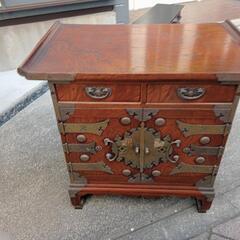李朝家具 キャビネット 家具の中古が安い！激安で譲ります・無料  