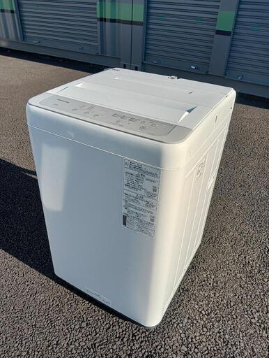 引き取り限定 Panasonic 洗濯機 2022年製 6 0キロ - つらい 