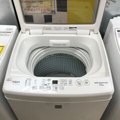 アクア AQUA 洗濯機 AQW-GV7E7 2021年製 7kg ファミリータイプ 大容量